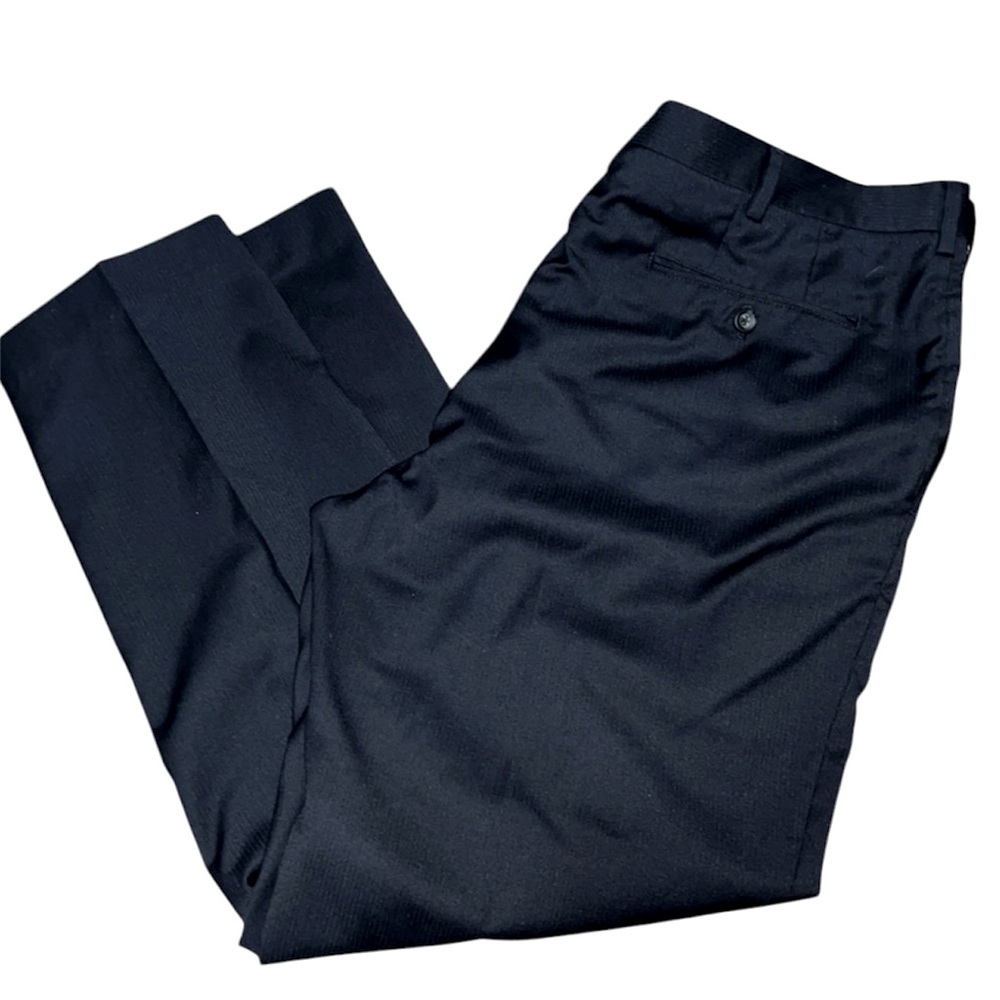 Claiborne Mens 38/30 Dress Slacks Pants (Black)